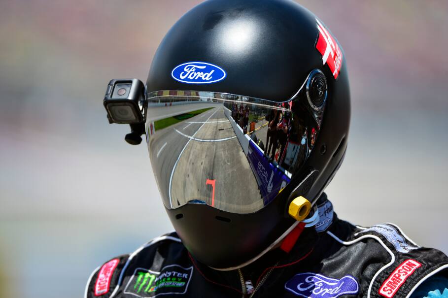SHR's Cole Custer was strong down the stretch, but had to make a late pit stop and finished 12th. SHR's Cole Custer was strong down the stretch, but had to make a late pit stop and finished 12th.